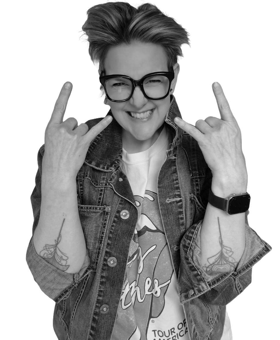 Ness, une coach et accompagnatrice business qui vie l'entreprenariat de façon rock and roll
